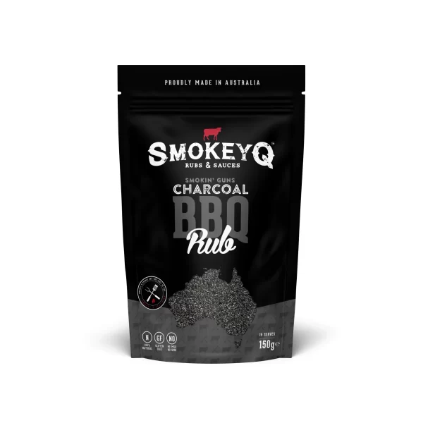 Smokin' Guns Charcoal BBQ Rub - SmokeyQ 2